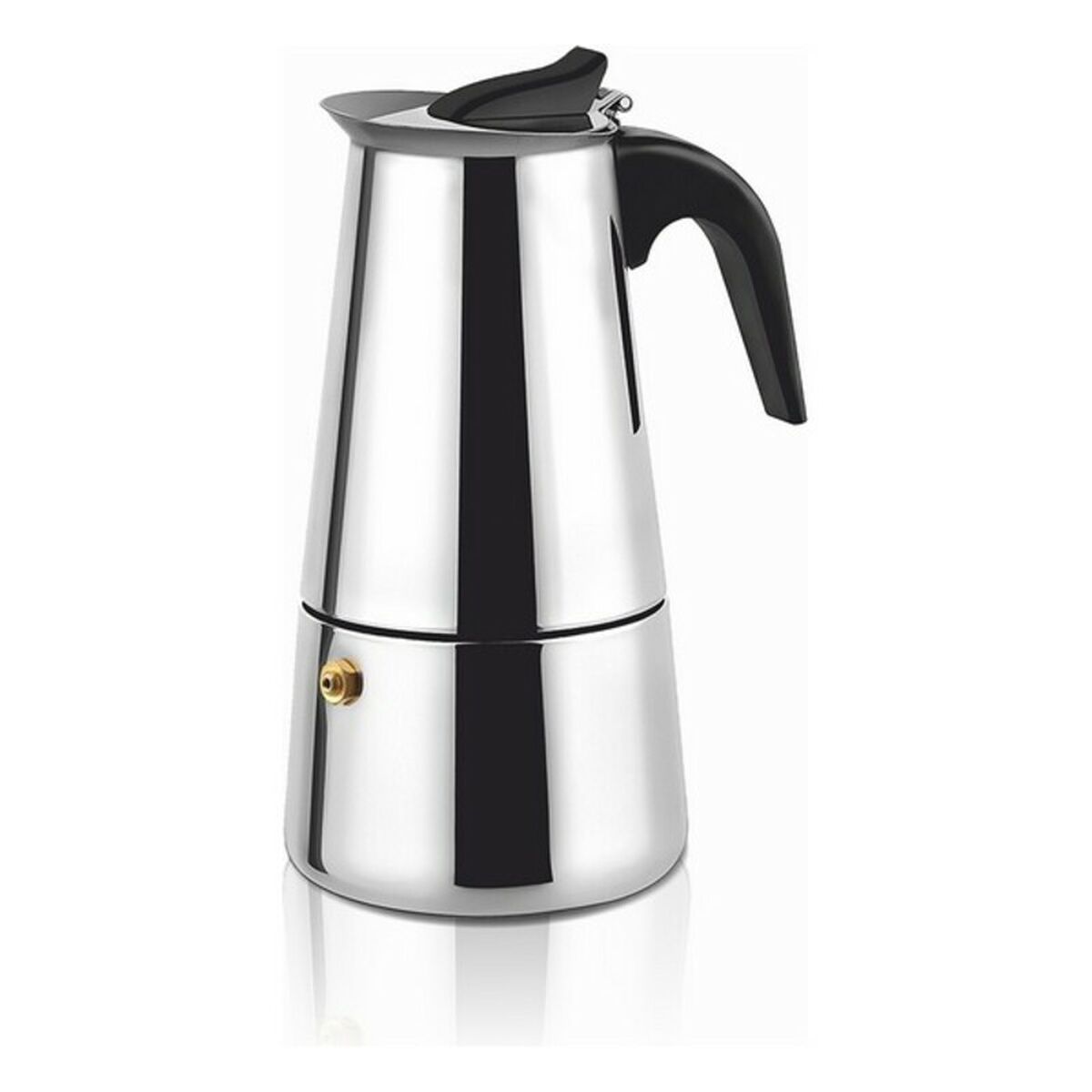 Italiensk Kaffekande Haeger Moka Rustfrit stål 18/10